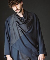 NO ID.（ノーアイディ）の「【NO ID.】Back Slit Multi Way Drape Gown   バック スリット マルチ WAY ドレープ ガウン（カーディガン/ボレロ）」