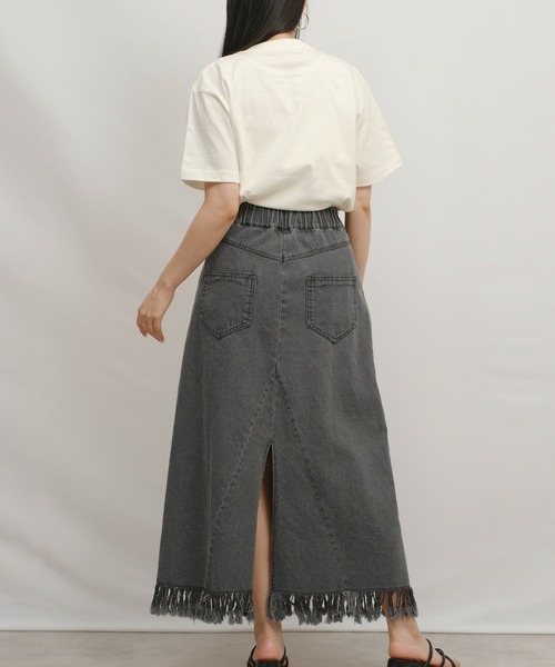 palm RICHE(ポームリシュ)の「IN DAYS グラフィックロゴT(Tシャツ/カットソー・レディース・グリーン/オレンジ・M)」の14枚目の写真