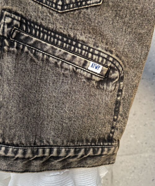 CIAOPANIC（チャオパニック）の「【ANTI WARP /アンチワープ】セーラーカラーデニムジャケット（デニムジャケット・メンズ・イエロー/ブラック・FREE）」の22枚目の写真