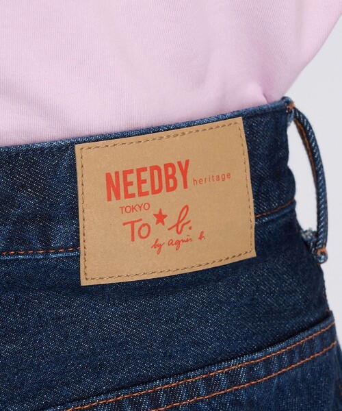 To b. by agnes b.(トゥービーバイアニエスベー)の「To b. by agnes b. × NEEDBY heritage FRED WITH TO B.(その他パンツ・レディース・ブルー系その他・25/24/23)」の6枚目の写真
