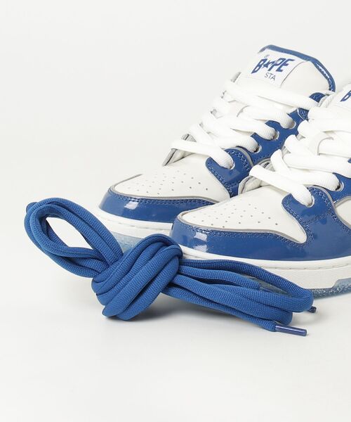 A BATHING APE（アベイシングエイプ）の「SK8 STA BOLD #1（スニーカー・メンズ・ブラック/ブルー/グリーン・9.5/8/9/10/8.5/7/12/11/13）」の19枚目の写真