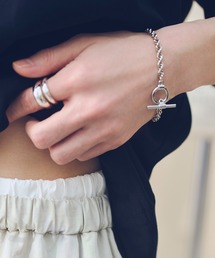 allureville（アルアバイル）の「ツイストチェーンブレス（ブレスレット）」