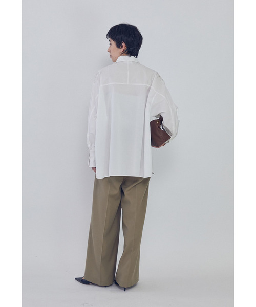 1er Arrondissement(プルミエアロンディスモン)の「ケミカルレースシャツ(シャツ/ブラウス・レディース・ホワイト系その他3・38/36)」の7枚目の写真