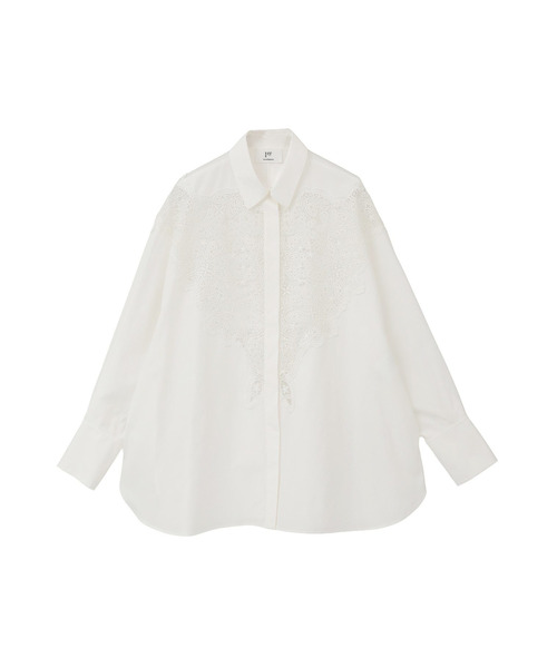 1er Arrondissement(プルミエアロンディスモン)の「ケミカルレースシャツ(シャツ/ブラウス・レディース・ホワイト系その他3・38/36)」の8枚目の写真