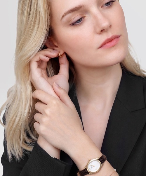 Daniel Wellington(ダニエルウェリントン)の「Ophelia Mini 本革 レディース腕時計(アナログ腕時計・レディース・グリーン/ブラック×ゴールド/その他/ブラック/ブラック×ピンク/ブルー/その他2/その他1/グリーン系その他2/グリーン系その他/ブラック×シルバー・ONE SIZE)」の22枚目の写真