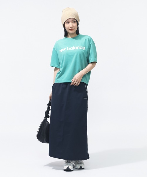 NEW BALANCE（ニューバランス）の「【別注】ニューバランス New Balance ジャージースカート 限定コラボ（スカート・レディース・ブラウン/ネイビー・S/M/L）」の11枚目の写真