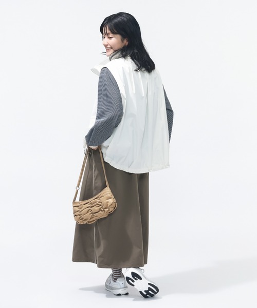 NEW BALANCE（ニューバランス）の「【別注】ニューバランス New Balance ジャージースカート 限定コラボ（スカート・レディース・ブラウン/ネイビー・S/M/L）」の8枚目の写真