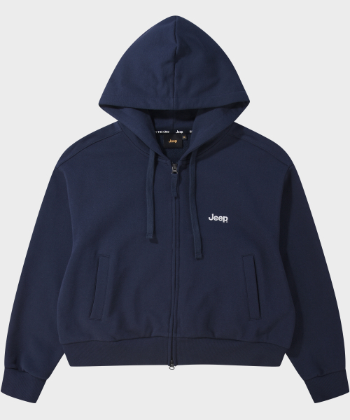 JEEP(ジープ)の「ウィメンズ USA ジープ クロップフードジップアップ (JR5TZF072NA)(パーカー・メンズ・その他・SMALL/MEDIUM/LARGE/X-LARGE)」の4枚目の写真