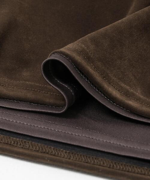 KBF(ケイビーエフ)の「2WAYベロアワンピース(ワンピース・レディース・ブラック/ダークブラウン・ONE)」の14枚目の写真