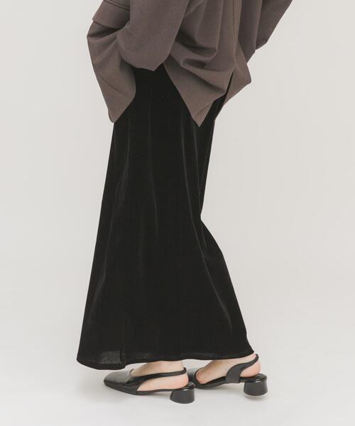KBF(ケイビーエフ)の「2WAYベロアワンピース(ワンピース・レディース・ブラック/ダークブラウン・ONE)」の17枚目の写真