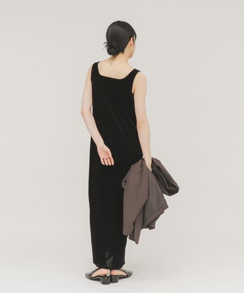 KBF(ケイビーエフ)の「2WAYベロアワンピース(ワンピース・レディース・ブラック/ダークブラウン・ONE)」の21枚目の写真