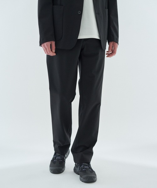 ESTNATION（エストネーション）の「ESTNATION / 1プリーツ トラウザー＜TECLOR＞（スラックス・メンズ・ブラック・MEDIUM/X-LARGE/LARGE）」の14枚目の写真