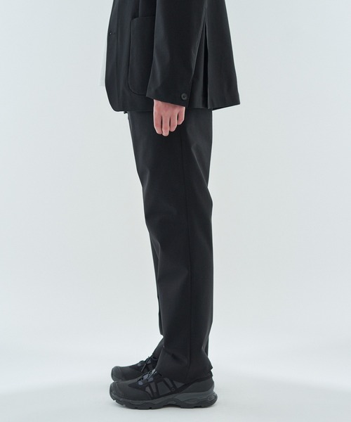 ESTNATION（エストネーション）の「ESTNATION / 1プリーツ トラウザー＜TECLOR＞（スラックス・メンズ・ブラック・MEDIUM/X-LARGE/LARGE）」の15枚目の写真