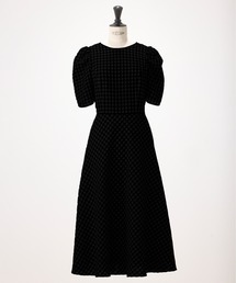 STRAWBERRY-FIELDS | シアサッカーギンガム_ギンガムチェックワンピース(ワンピース)