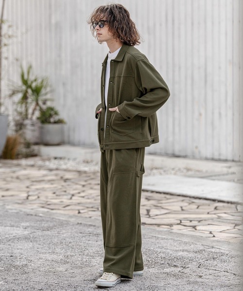 CAMBIO(カンビオ)の「mj11385- 2ポケットカットGジャン(その他アウター・メンズ・グレー/オリーブ/ブラック・M/L/XL)」の21枚目の写真