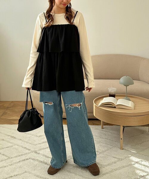 DISCOAT（ディスコート）の「フラットスリッパミュール（その他シューズ・レディース・ブラック/ブラウン・MEDIUM/LARGE）」の18枚目の写真