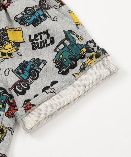 F.O.KIDS(エフオーキッズ)の「働く車総柄ショーツ(その他パンツ・キッズ・アイボリー/グレー・80/90/100/110/120/130/140)」の11枚目の写真