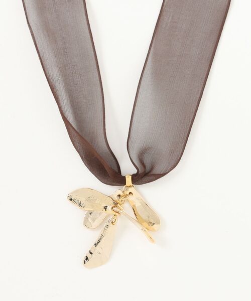 Scrap Book(スクラップブック)の「【Sea’ds mara】◆WEB限定展開◆ Ecla flora necklace(ネックレス・レディース・シルバー/ゴールド・FREE)」の2枚目の写真