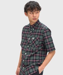 セール】Gingham Short Sleeve Shirt／ギンガムチェック半袖シャツ