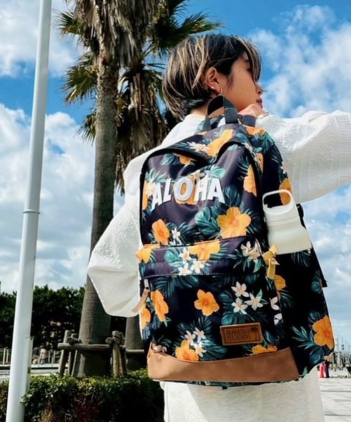 Kahiko（カヒコ）の「【Kahiko】ホロノアリュック（バックパック/リュック・レディース・ブラック/ベージュ・FREE）」の3枚目の写真