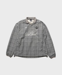 F.C.Real Bristol | 【F.C.Real Bristol/エフシーレアルブリストル】PLAID PRACTICE POLO COLLAR PISTE(ポロシャツ)
