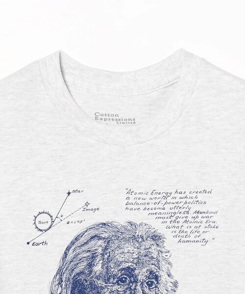 BEAMS BOY（ビームスボーイ）の「Cotton Expressions / IMGNTN TEE（Tシャツ/カットソー・レディース・ライトグレー・MEDIUM）」の3枚目の写真