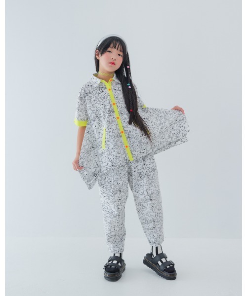 unica(ユニカ)の「many Bearテーパードパンツ(その他パンツ・キッズ・ブラック/オフホワイト・XL/L)」の8枚目の写真