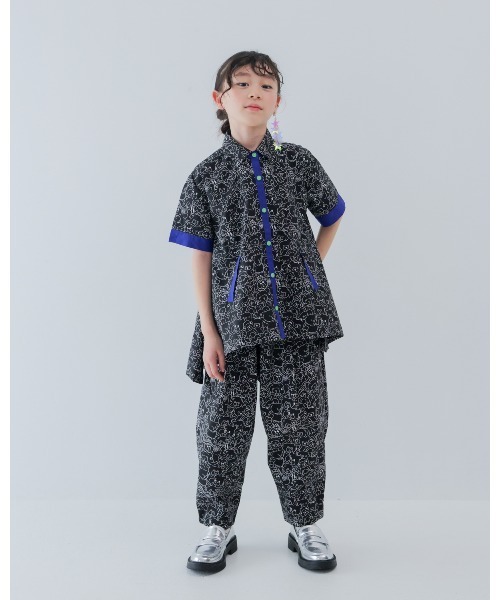 unica(ユニカ)の「many Bearテーパードパンツ(その他パンツ・キッズ・ブラック/オフホワイト・XL/L)」の12枚目の写真