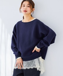 studio CLIP | 12ゲージCPドルマンプルオーバー(ニット/セーター)