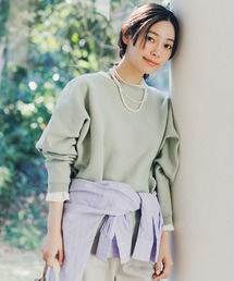 studio CLIP | 12ゲージCPドルマンプルオーバー(ニット/セーター)