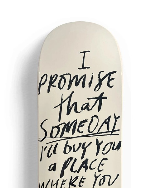 GREENROOM(グリーンルーム)の「【BLACKLIST / ブラックリスト】NICE VIEW SKATEBOARDS(ポスター/アート・メンズ・オフホワイト・ONE SIZE)」の3枚目の写真