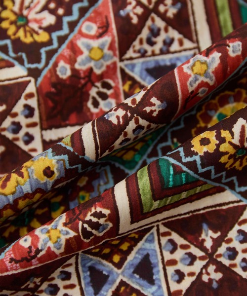 LA MARINE FRANCAISE（マリン フランセーズ）の「リバティプリントギャザーパンツ（その他パンツ・レディース・ブルー系その他/ダークブラウン系・FREE）」の15枚目の写真