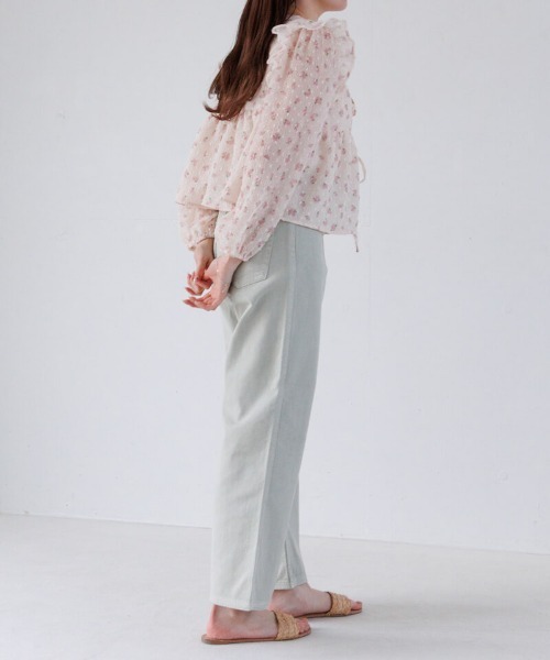 flower（フラワー）の「ハピネスブルームブラウス（シャツ/ブラウス・レディース・ピンク/イエロー・FREE）」の10枚目の写真