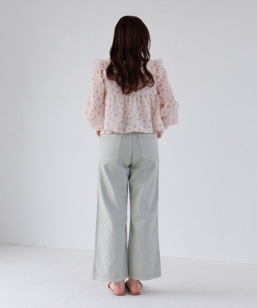 flower（フラワー）の「ハピネスブルームブラウス（シャツ/ブラウス・レディース・ピンク/イエロー・FREE）」の11枚目の写真