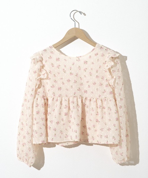 flower（フラワー）の「ハピネスブルームブラウス（シャツ/ブラウス・レディース・ピンク/イエロー・FREE）」の22枚目の写真