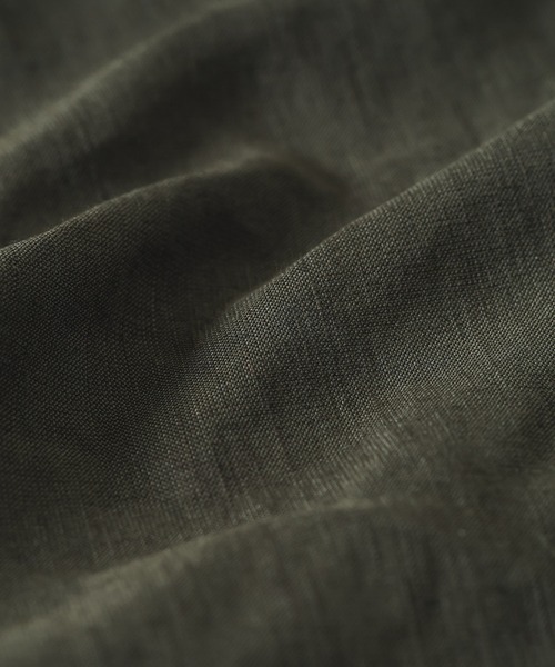 quadro(クオドロ)の「ハイブリッドストレッチリネンイージーパンツ(その他パンツ・メンズ・ブラウン/カーキ・MEDIUM)」の10枚目の写真