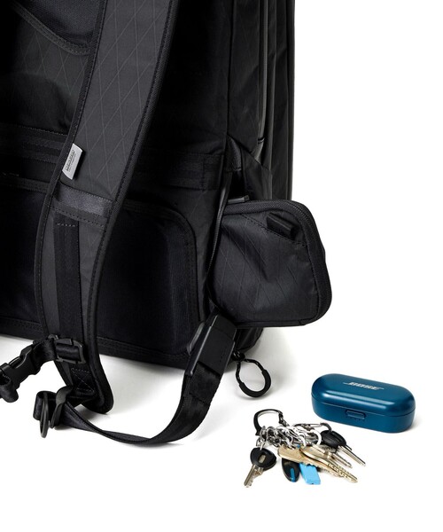NOLLEY’S（ノーリーズ）の「【beruf baggage/ベルーフ バゲッジ】brf-GR25 URBAN EXPLORER PRO（バックパック/リュック・メンズ・ブラック・FREE）」の5枚目の写真