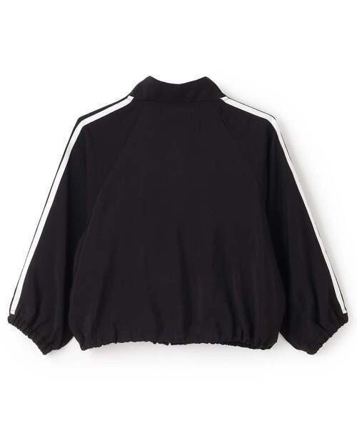 minimal（ミニマル）の「【UVカット】【冷房対策】シアーブルゾン（ブルゾン・キッズ・サックスブルー/ブラック/オフホワイト・120cm/130cm/140cm/110cm/100cm）」の4枚目の写真