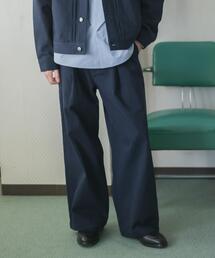 SENSE OF PLACE by URBAN RESEARCH | コットンツイルタックワイドパンツ(その他パンツ)