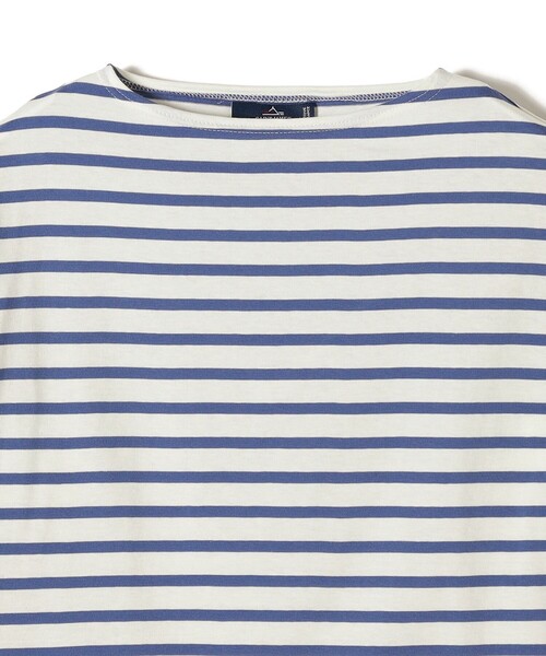 SAINT JAMES（セントジェームス）の「【SHIPS一部別注】SAINT JAMES:〈洗濯機可能〉MORLAIX LOOSE（Tシャツ/カットソー・レディース・ライトグリーン/ピンク/ブルー・3）」の8枚目の写真