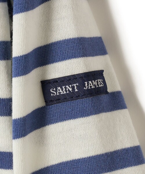 SAINT JAMES（セントジェームス）の「【SHIPS一部別注】SAINT JAMES:〈洗濯機可能〉MORLAIX LOOSE（Tシャツ/カットソー・レディース・ライトグリーン/ピンク/ブルー・3）」の6枚目の写真