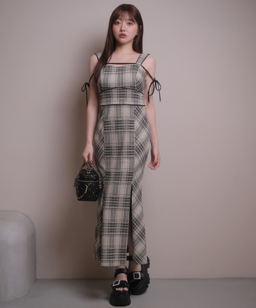 LIPSERVICE(リップサービス)の「マーメイドキャミワンピース(ワンピース・レディース・その他1/その他2/アイボリー/ブラック・S/M)」の15枚目の写真