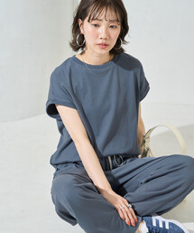 限定展開　ハイツイスト フレンチ スリーブ セットアップ(Tシャツ・ワイドパンツ)