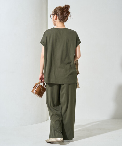 セール】限定展開 ハイツイスト フレンチ スリーブ セットアップ(T