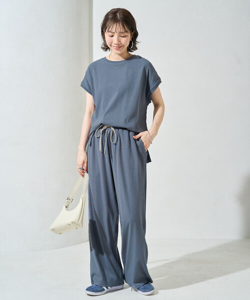 セール】限定展開 ハイツイスト フレンチ スリーブ セットアップ(T