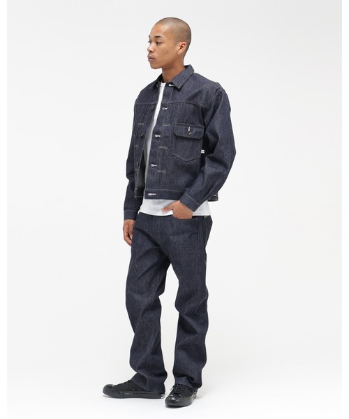 AVIREX(アヴィレックス)の「AVIREX HERITAGE DENIM Type-2 PANTS "ナイロン" / アヴィレックス ヘリテージデニム タイプツーパンツ ナイロン(デニムパンツ・メンズ・セージグリーン・38/36/34/32/30)」の7枚目の写真