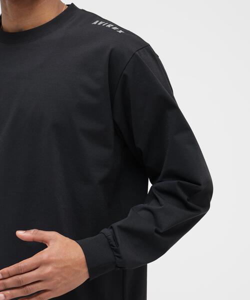 AVIREX(アヴィレックス)の「DRYFLEX UTILITY L/S T-SHIRT / ドライフレックス ユーティリティ ロングスリーブ Tシャツ / AVIREX /アヴィレックス(Tシャツ/カットソー・メンズ・ブラック/ホワイト・XL/2XL/L/M)」の18枚目の写真