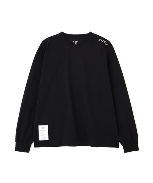 AVIREX(アヴィレックス)の「DRYFLEX UTILITY L/S T-SHIRT / ドライフレックス ユーティリティ ロングスリーブ Tシャツ / AVIREX /アヴィレックス(Tシャツ/カットソー・メンズ・ブラック/ホワイト・XL/2XL/L/M)」の7枚目の写真