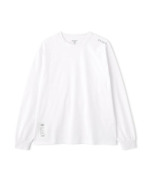 AVIREX(アヴィレックス)の「DRYFLEX UTILITY L/S T-SHIRT / ドライフレックス ユーティリティ ロングスリーブ Tシャツ / AVIREX /アヴィレックス(Tシャツ/カットソー・メンズ・ブラック/ホワイト・XL/2XL/L/M)」の12枚目の写真