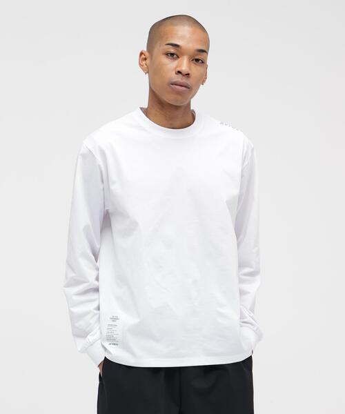 AVIREX(アヴィレックス)の「DRYFLEX UTILITY L/S T-SHIRT / ドライフレックス ユーティリティ ロングスリーブ Tシャツ / AVIREX /アヴィレックス(Tシャツ/カットソー・メンズ・ブラック/ホワイト・XL/2XL/L/M)」の3枚目の写真